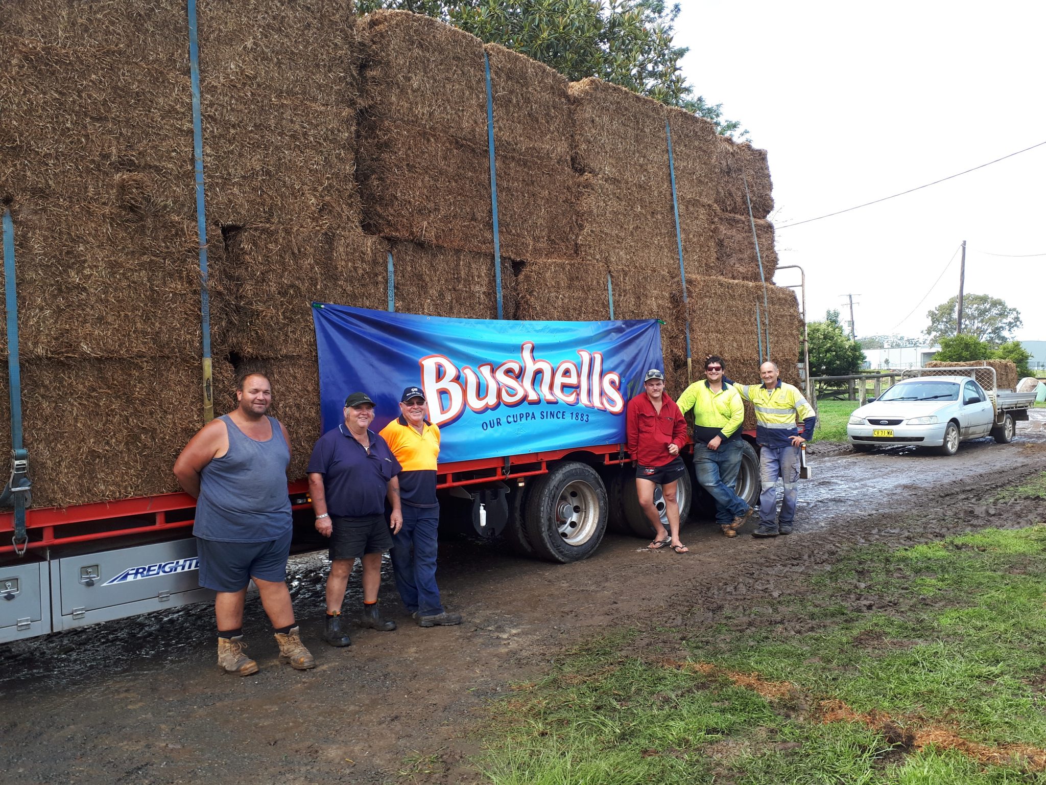 Rural Aid delivers hay to flood-stricken Mid North Coast - Rural Aid Media