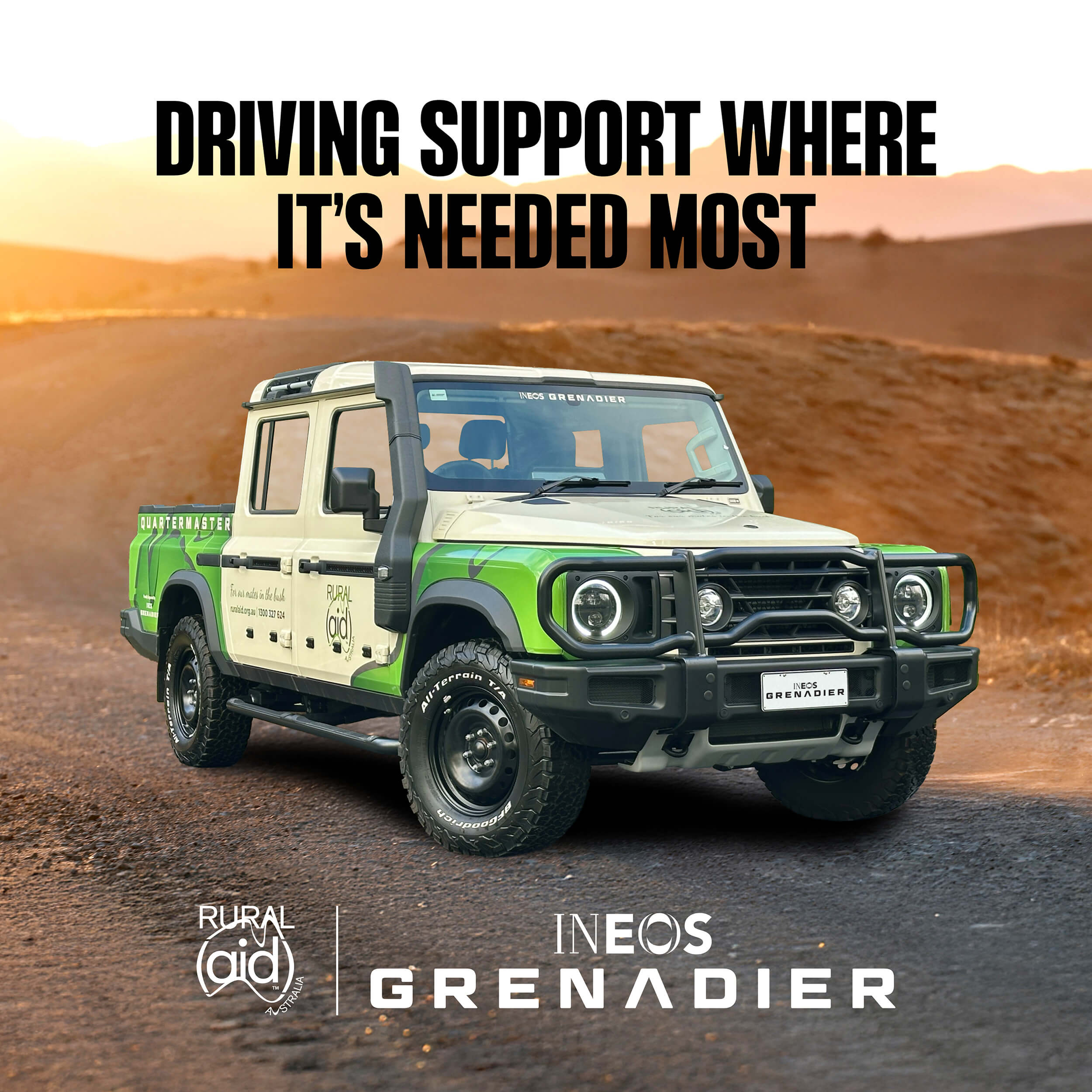 INEOS Automotive and Rural Aid Form Critical Partnership to Enhance Its Rural Capability