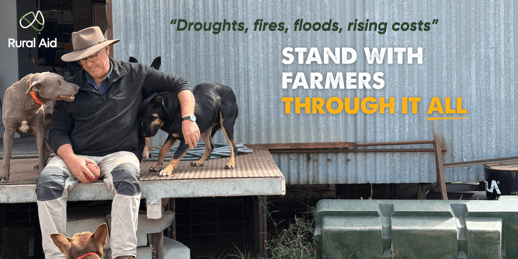 Australian farmers are facing overwhelming pressure. They shouldn’t have to face this alone.