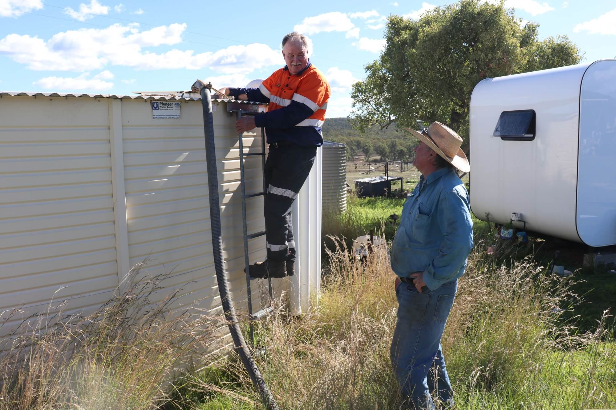 Every drop matters: Rural Aid delivers 100 millionth litre of water to farming families